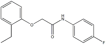 2-(2-ethylphenoxy)-N-(4-fluorophenyl)acetamide