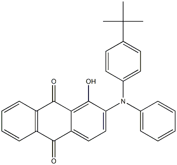 2-[4-tert-butyl(phenyl)anilino]-1-hydroxyanthra-9,10-quinone