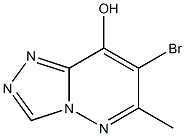7-bromo-6-methyl[1,2,4]triazolo[4,3-b]pyridazin-8-ol Structure
