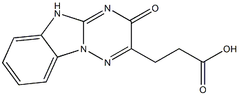 3-(3-oxo-3,5-dihydro[1,2,4]triazino[2,3-a]benzimidazol-2-yl)propanoic acid