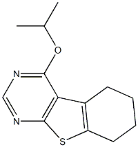 4-isopropoxy-5,6,7,8-tetrahydro[1]benzothieno[2,3-d]pyrimidine