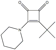 3-tert-butyl-4-(1-piperidinyl)-3-cyclobutene-1,2-dione