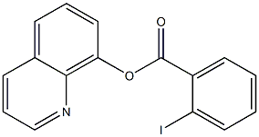 8-quinolinyl 2-iodobenzoate Structure