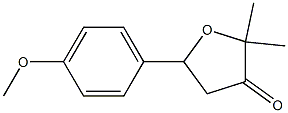 5-(4-methoxyphenyl)-2,2-dimethyldihydro-3(2H)-furanone