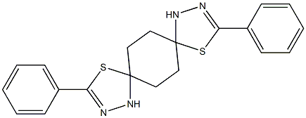  3,11-diphenyl-4,12-dithia-1,2,9,10-tetraazadispiro[4.2.4.2]tetradeca-2,10-diene