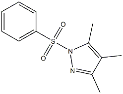 3,4,5-trimethyl-1-(phenylsulfonyl)-1H-pyrazole