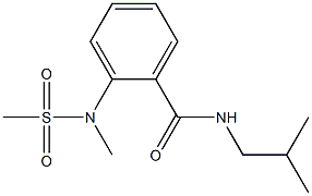  N-isobutyl-2-[methyl(methylsulfonyl)amino]benzamide