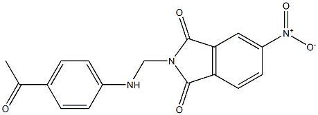 2-[(4-acetylanilino)methyl]-5-nitro-1H-isoindole-1,3(2H)-dione