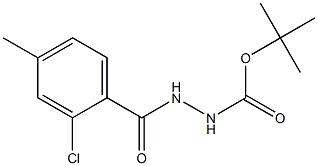 tert-butyl 2-(2-chloro-4-methylbenzoyl)hydrazinecarboxylate