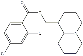 octahydro-2H-quinolizin-1-ylmethyl 2,4-dichlorobenzoate