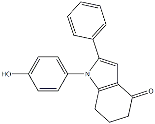  1-(4-hydroxyphenyl)-2-phenyl-1,5,6,7-tetrahydro-4H-indol-4-one