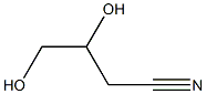 3,4-Dihydroxybutyronitrile Structure