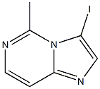 3-iodo-5-methylimidazo[1,2-c]pyrimidine 结构式