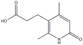  3-(2,4-dimethyl-6-oxo-1,6-dihydropyridin-3-yl)propanoic acid