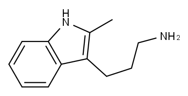 3-(2-methyl-1H-indol-3-yl)propan-1-amine Structure
