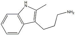 3-(2-methyl-1H-indol-3-yl)propan-1-amine Structure