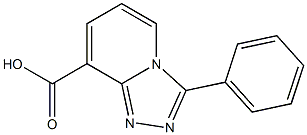 3-phenyl[1,2,4]triazolo[4,3-a]pyridine-8-carboxylic acid Structure