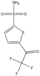 5-(Trifluoroacetyl)thiophene-2-sulfonamide Structure