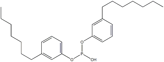 Phosphorous acid di(3-heptylphenyl) ester