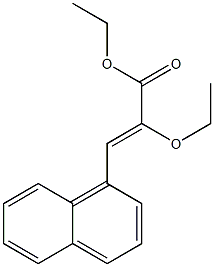 (Z)-3-(1-Naphtyl)-2-ethoxyacrylic acid ethyl ester|