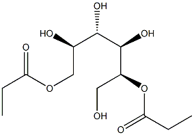 L-Glucitol 1,5-dipropionate Struktur