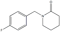 1-(4-Fluorobenzyl)piperidin-2-one Structure