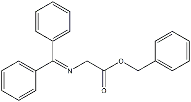 (Benzhydrylideneamino)acetic acid benzyl ester