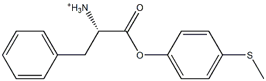 (S)-1-(4-Methylthiophenoxycarbonyl)-2-phenylethaneaminium