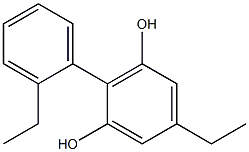  2-(2-Ethylphenyl)-5-ethylbenzene-1,3-diol