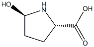 (2S,5R)-5-Hydroxypyrrolidine-2-carboxylic acid 结构式