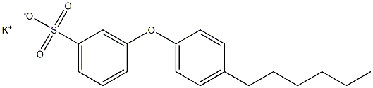 3-(4-Hexylphenoxy)benzenesulfonic acid potassium salt