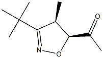 (4R,5S)-5-Acetyl-4-methyl-3-tert-butyl-2-isoxazoline|
