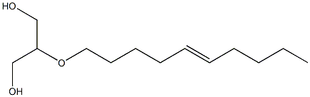 2-(5-Decenyloxy)-1,3-propanediol Structure