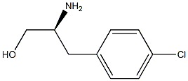 (S)-2-Amino-3-(p-chlorophenyl)-1-propanol Struktur