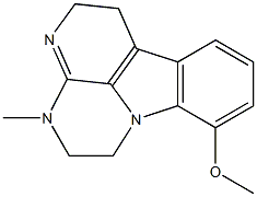 10-Methoxy-2,3,5,6-tetrahydro-3-methyl-1H-3,4,10b-triazafluoranthene