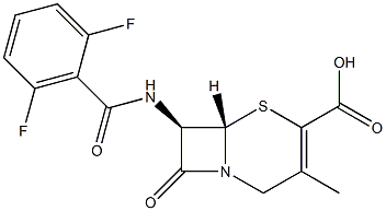 (7R)-7-[(2,6-Difluorobenzoyl)amino]-3-methylcepham-3-ene-4-carboxylic acid