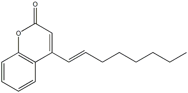 4-[(E)-1-Octenyl]coumarin