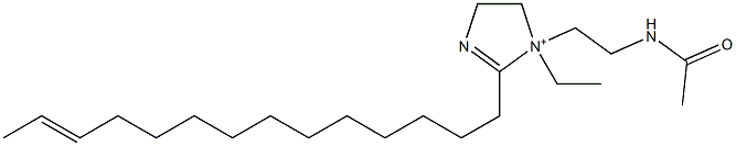  1-[2-(Acetylamino)ethyl]-1-ethyl-2-(12-tetradecenyl)-2-imidazoline-1-ium