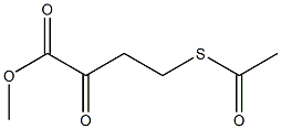 4-(Acetylthio)-2-oxobutyric acid methyl ester