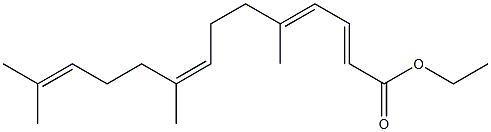 (2E,4E,8Z)-5,9,13-Trimethyl-2,4,8,12-tetradecatetraenoic acid ethyl ester