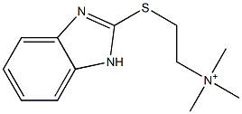 2-(1H-Benzimidazol-2-ylthio)-N,N,N-trimethylethanaminium