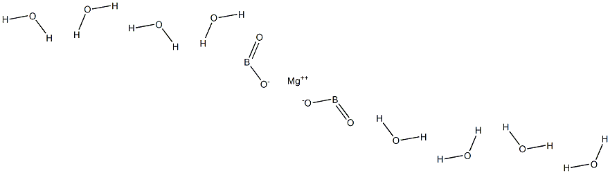 Magnesium metaborate octahydrate Structure
