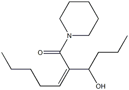 1-[(Z)-2-(1-Hydroxybutyl)-2-heptenoyl]piperidine|