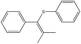 2-Methyl-1-phenyl-1-phenylthio-1-propene|