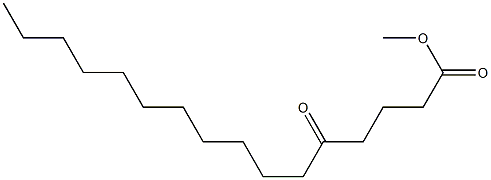 5-Ketopalmitic acid methyl ester,,结构式