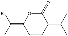(6Z)-6-(1-Bromoethylidene)-3-isopropyltetrahydro-2H-pyran-2-one