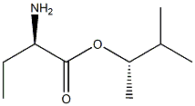 (S)-2-Aminobutanoic acid (R)-1,2-dimethylpropyl ester Struktur