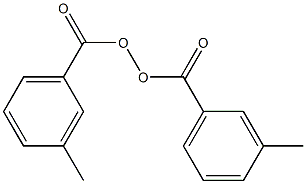 Bis(3-methylbenzoyl) peroxide Structure
