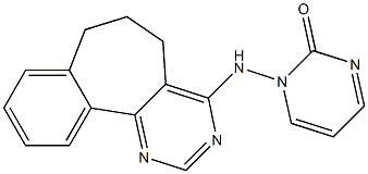 4-[(2-Oxopyrimidin-1-yl)amino]-6,7-dihydro-5H-benzo[6,7]cyclohepta[1,2-d]pyrimidine
