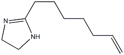 2-(6-Heptenyl)-1-imidazoline 结构式